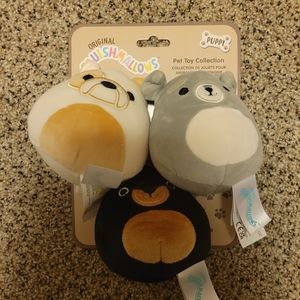 Dog toy puppy squishmallows Mateo, Brock, Shawn 4 inches